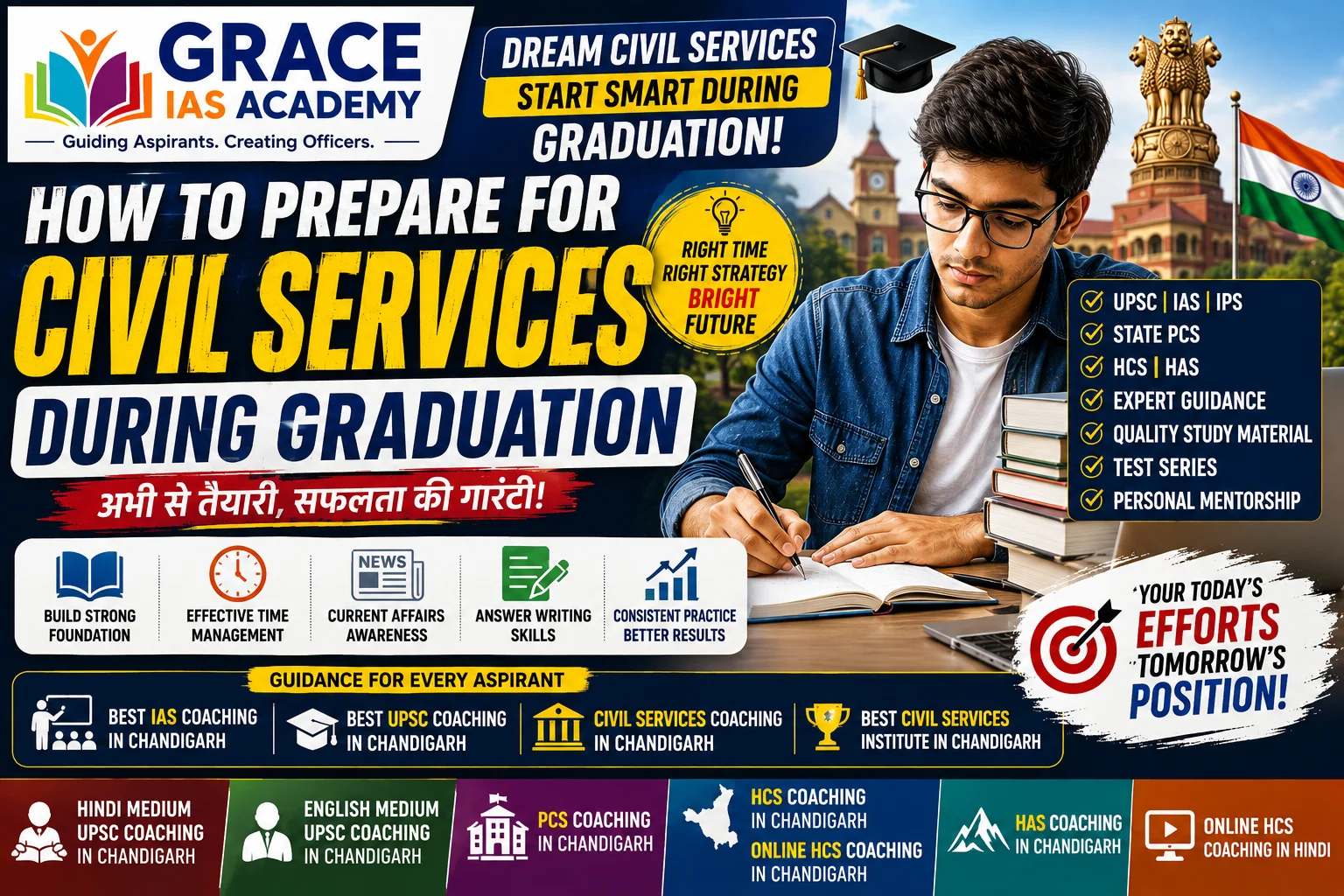 How to Prepare for Civil Services During Graduation
